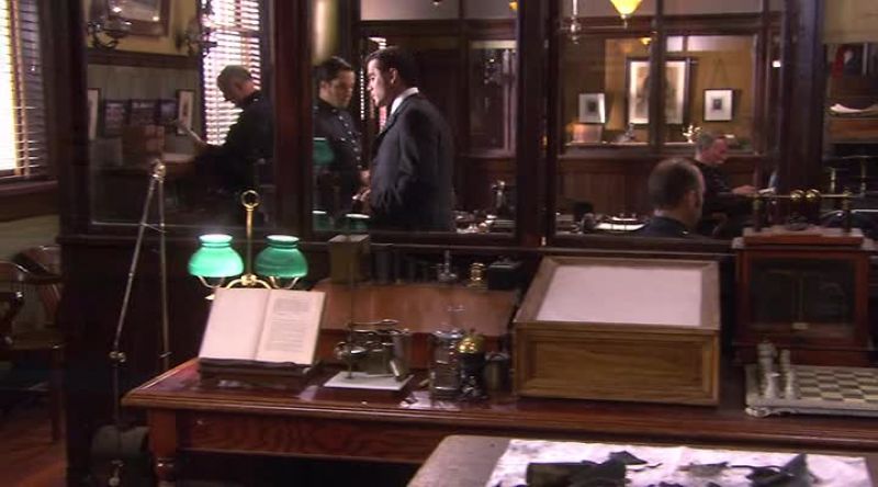 My office, George