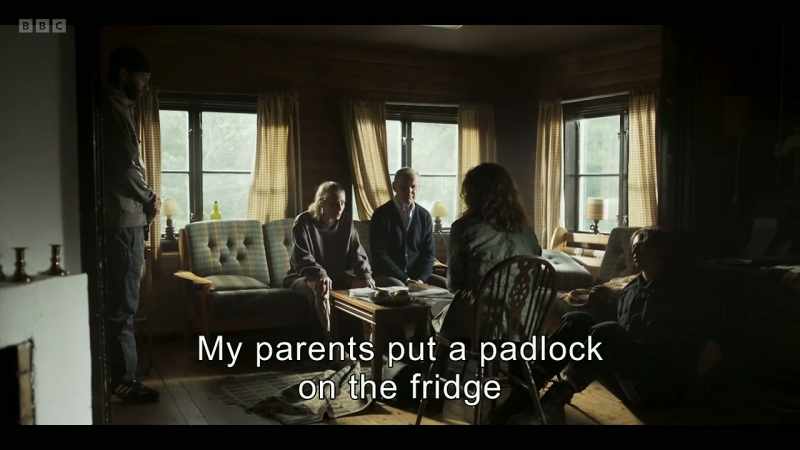 My parents put a padlock on the fridge