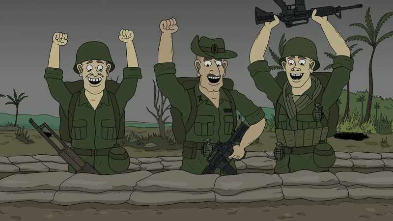My platoon stood up to cheer
