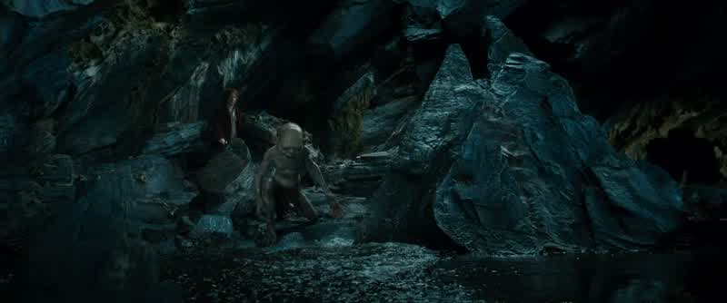 Is lostWhat have you lostMustn't ask us Not it's businessNo GollumGollum