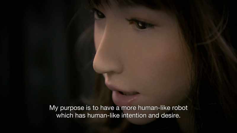 My purpose is to have a more human-like robot