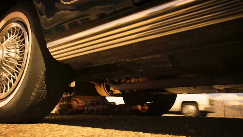My rear shocks, broke. So I went back
