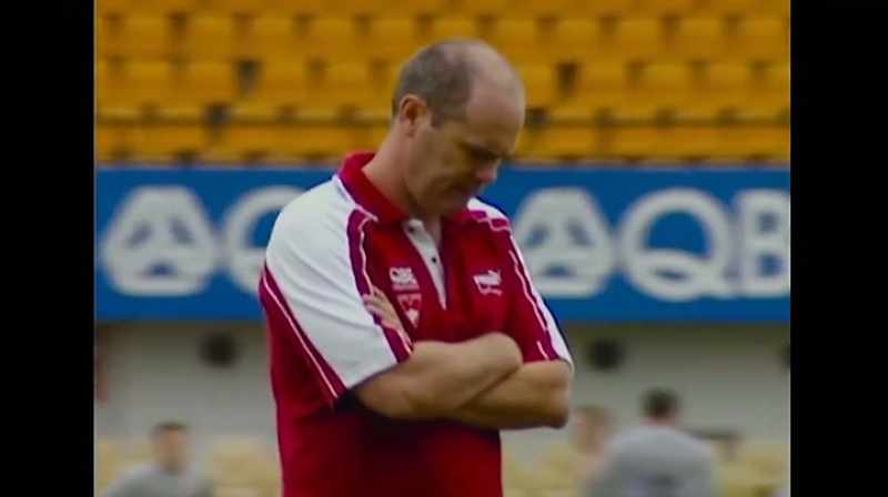 My senior coach, Rodney Eade, he wasn't one to hold back