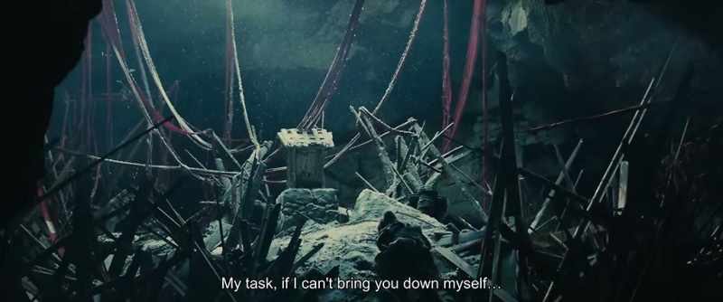 My task, if I can't bring you down myself…
