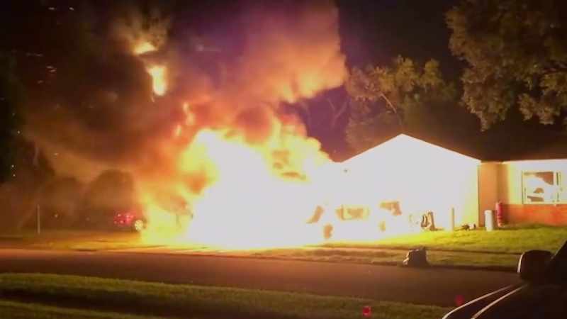 My wife's calling the fire department