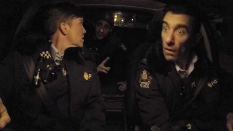 Nah, it's all good, officer. Oh, and by the way
