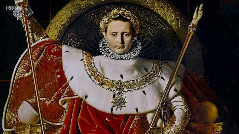 Napoleon has just proclaimed himself Emperor