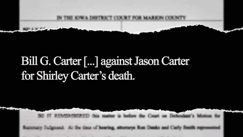 NARRATOR: A civil action against his son, Jason
