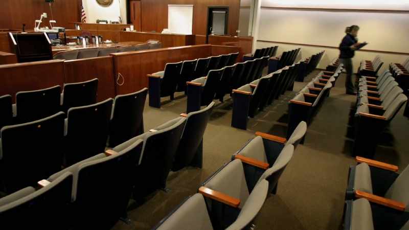 NARRATOR: A civil trial has a lower standard of proof
