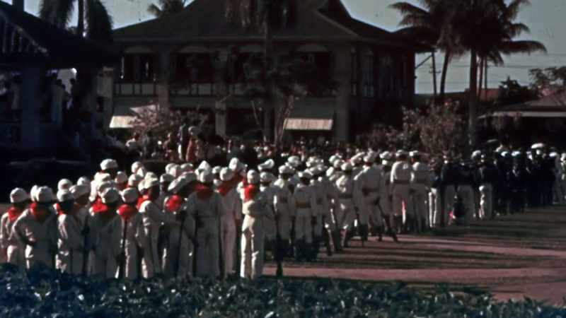 NARRATOR: A small military base protects