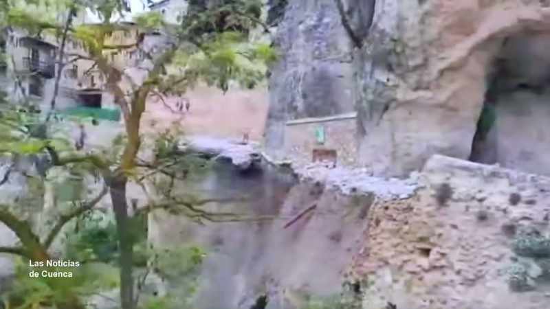 [narrator] After a historic Spanish road collapsed