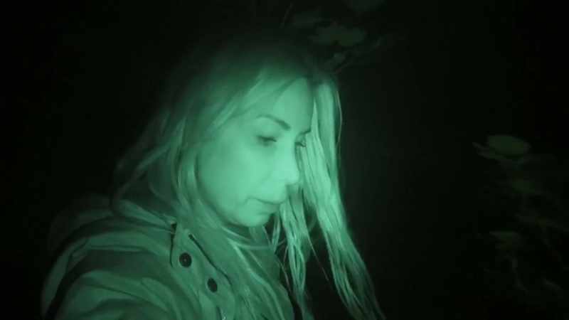 [narrator] After hearing strange sounds at camp
