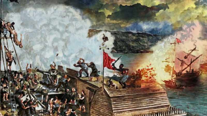 NARRATOR: Although most records of the battle