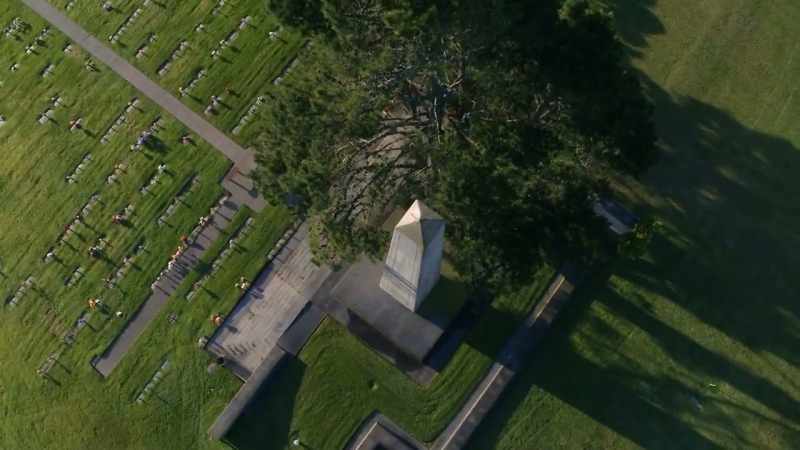 Narrator: And this mass grave actually houses