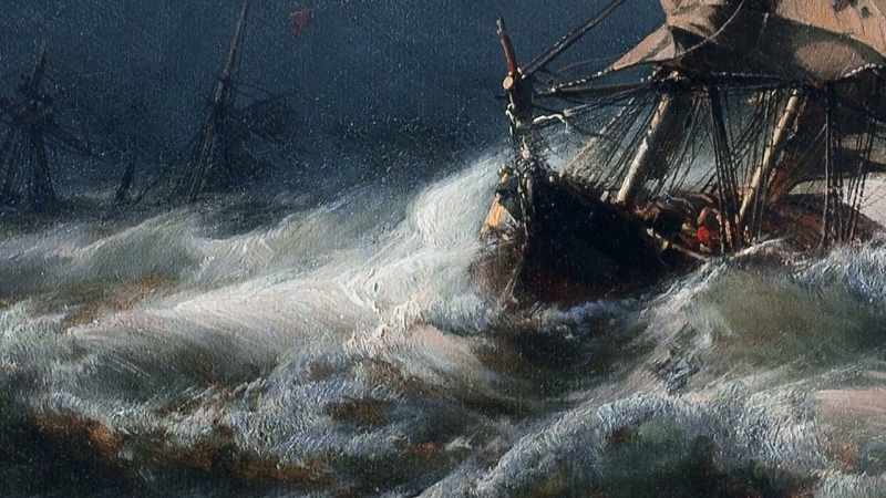 Narrator: Approaching the coast of England