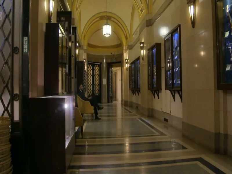 [narrator] At Freemasons' Hall in London