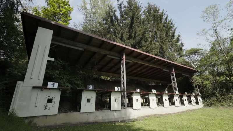 Narrator: Back at the rifle range