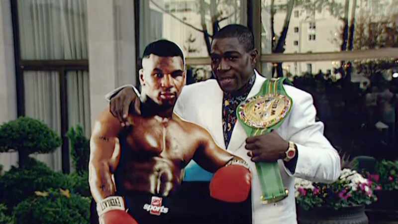 [Narrator] But if he could see off Mike Tyson