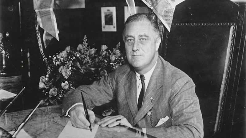 [narrator] But Roosevelt continued to push