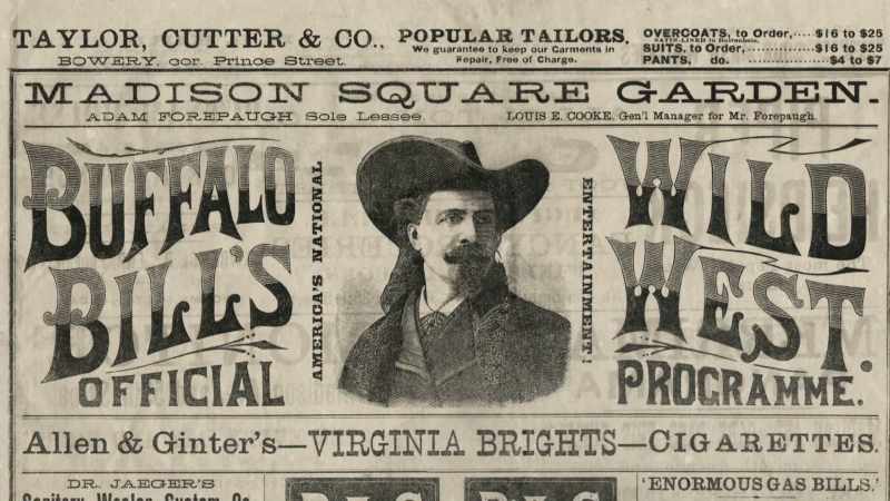 Narrator: By 1889, Buffalo Bill Cody