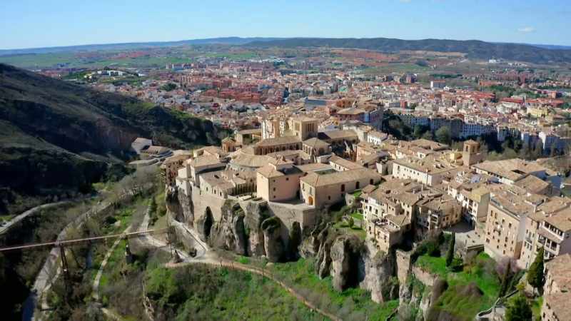 [narrator] Cuenca in Southern Spain