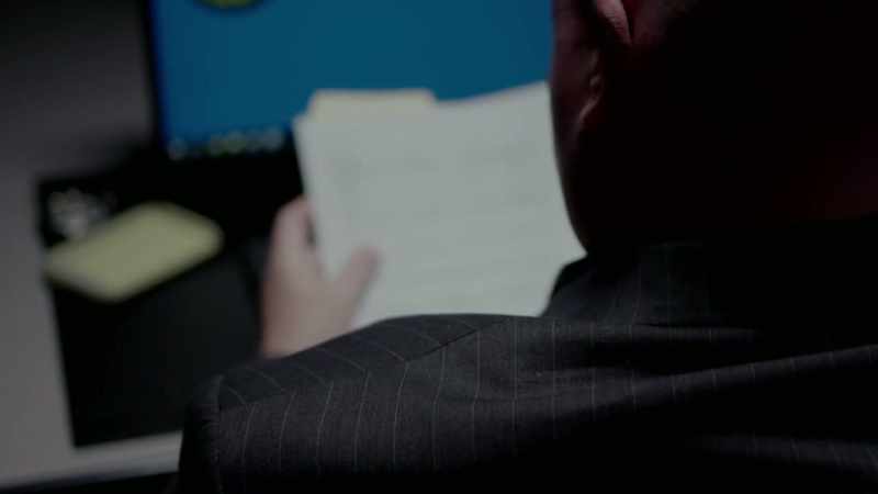 Narrator: Detectives prepare a search warrant for his house