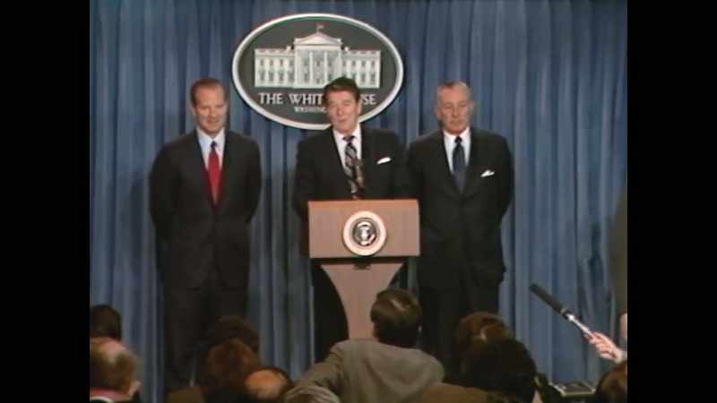 [narrator] Donald Regan had replaced