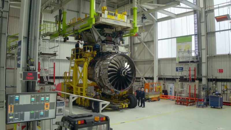 NARRATOR: Each multi-million-pound jet engine
