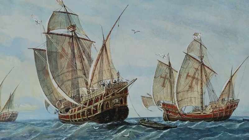 NARRATOR: Encompassing 12 galleons