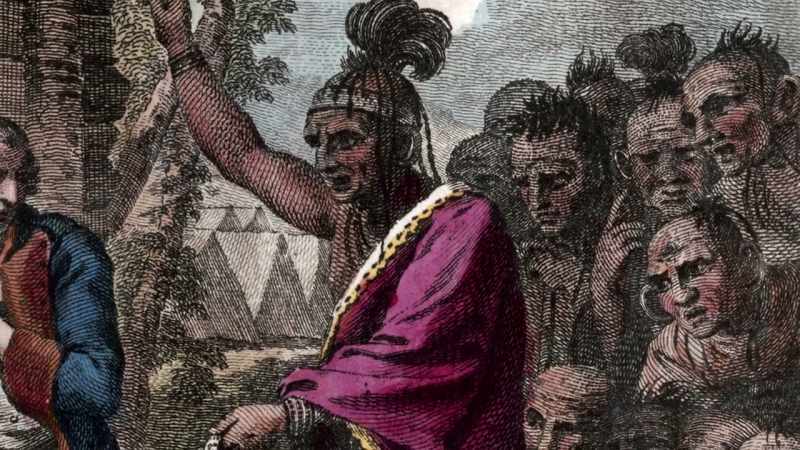 Narrator: For Native Americans, the treaty was devastating