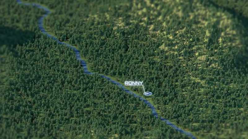 [narrator] Four miles to the southwest