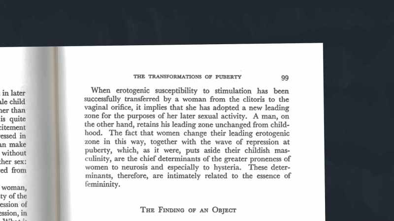 [narrator] Freud also believed that certain psychological disorders