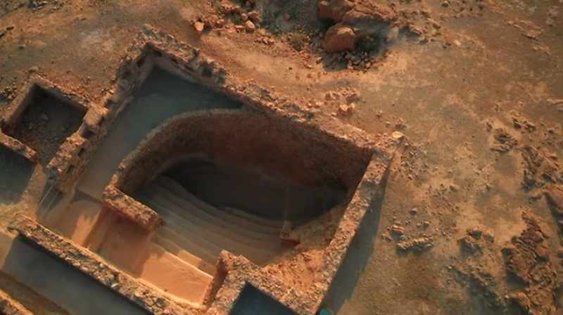 Narrator: Guy believes these ritual baths are evidence