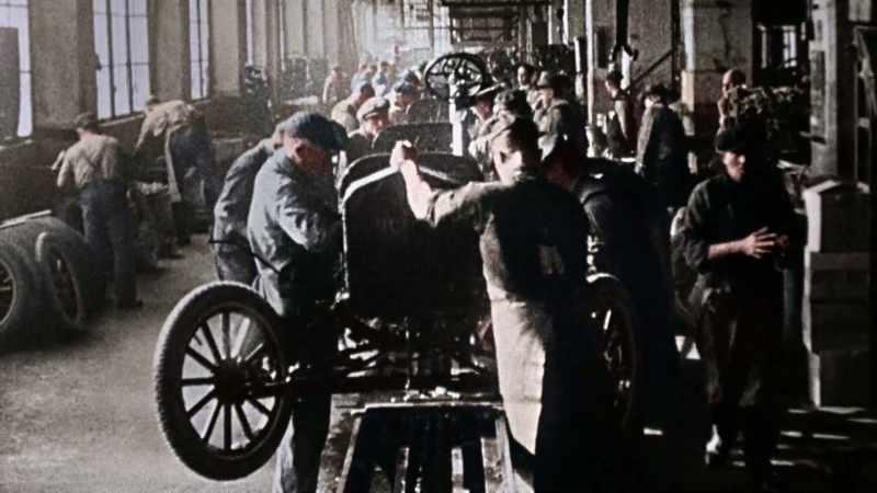 Narrator: IN 1913, FORD HAD INTRODUCED