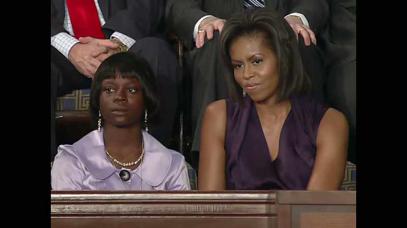 [narrator] In her memoir, Michelle recalls