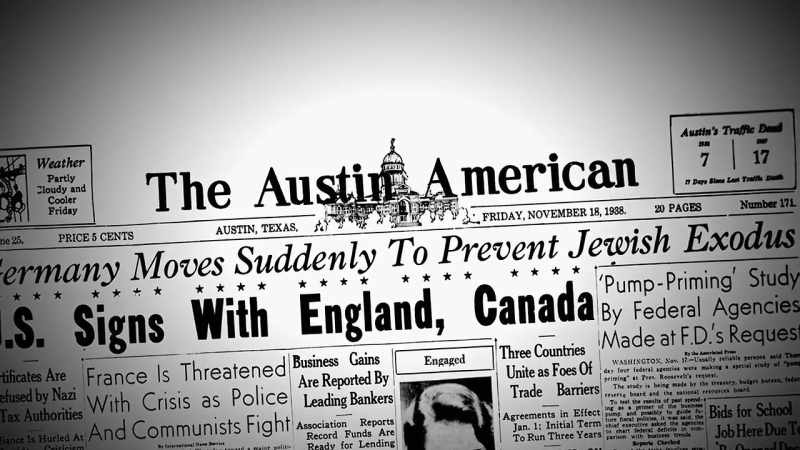 NARRATOR: In November of 1938