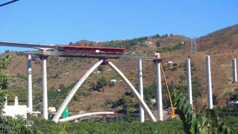 [narrator] In Spain, a mammoth construction