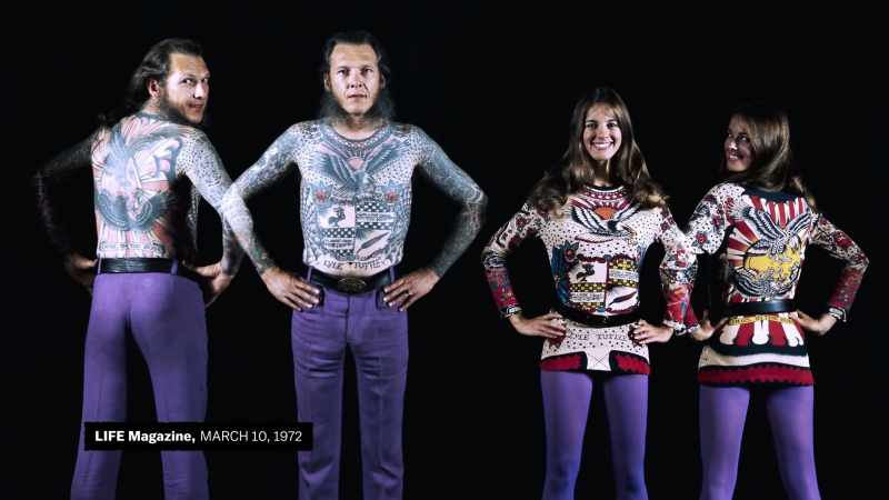 [narrator] In the 1970s, tattoo's image began to shift