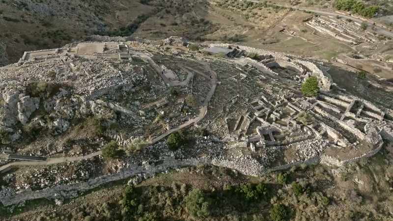 [narrator] It is possible that Mycenae's eventual destruction