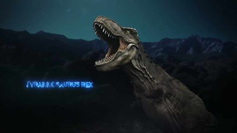 Narrator: IT'S EITHER A JUVENILE TYRANNOSAURUS REX