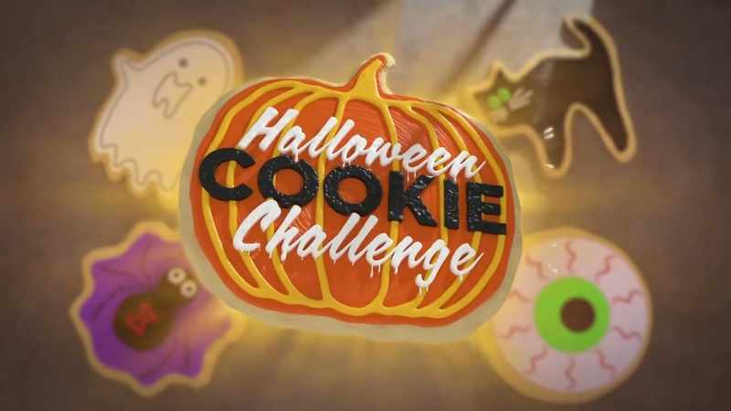 [narrator] It's the Halloween Cookie Challenge