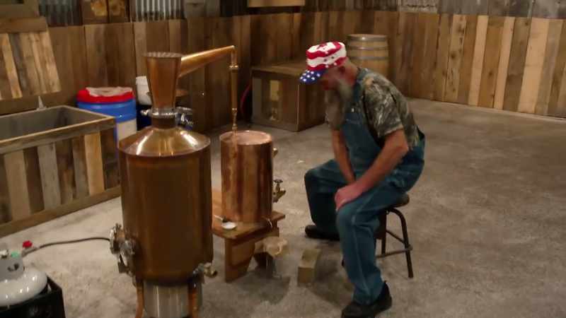 [narrator] judged by three legendary moonshiners