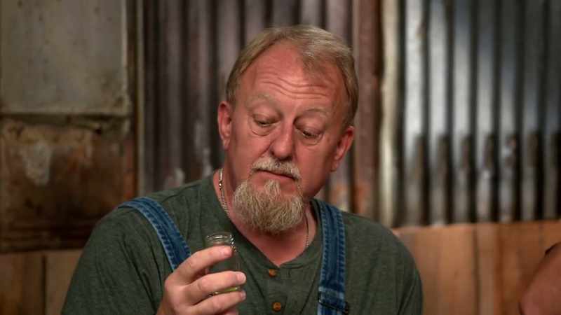[narrator] judged by three legendary moonshiners