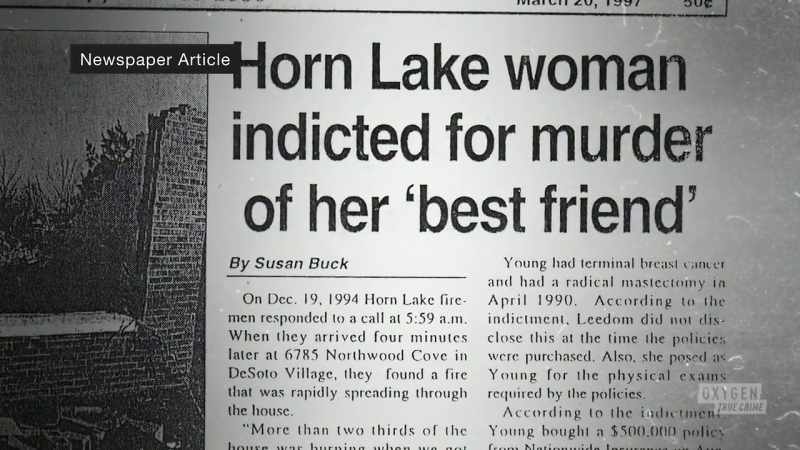 Narrator: Linda leedom is officially charged