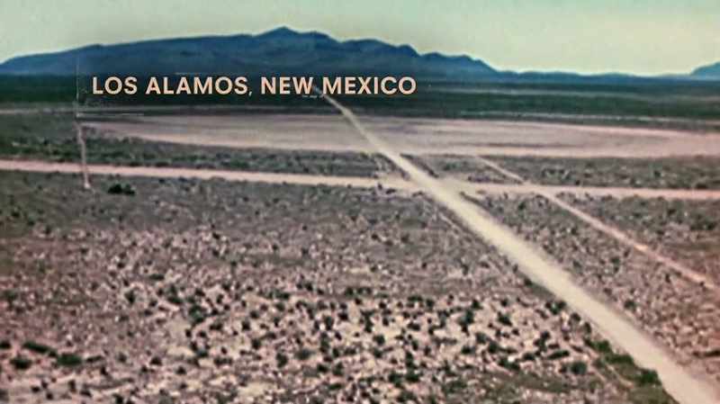 NARRATOR: Meanwhile, the first atomic bomb