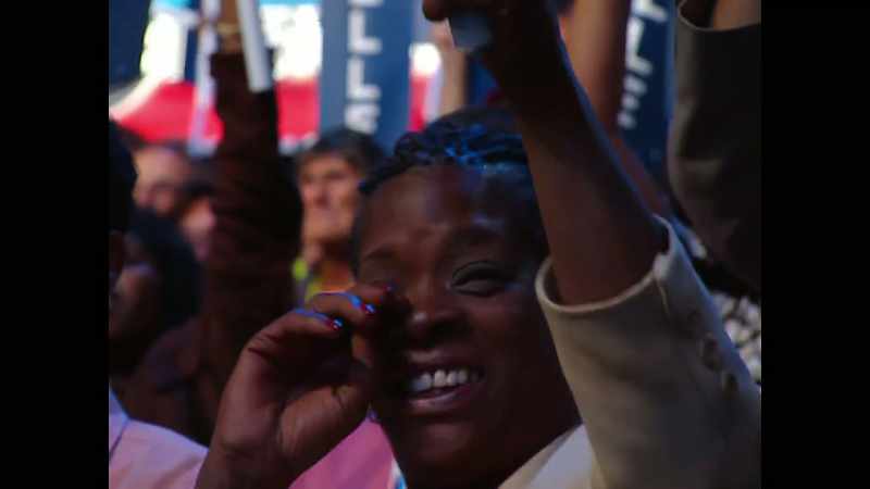 [narrator] Michelle has survived the political trial by fire