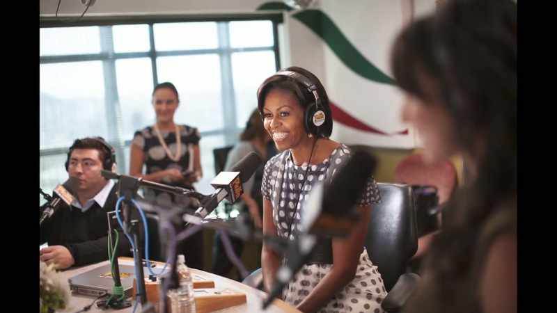 [narrator] Michelle's campaign is aimed at kids