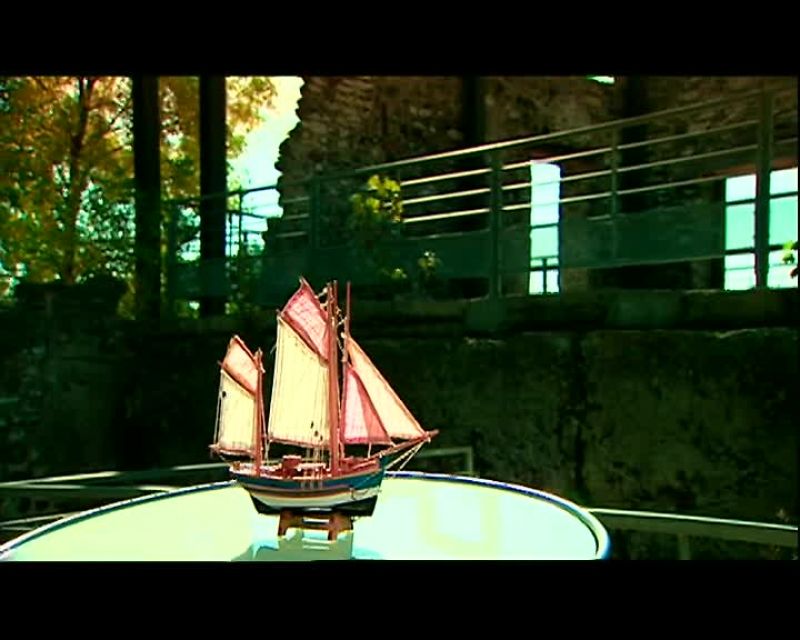 Narrator: MODEL SHIPS ARE MADE FOR NAVAL GAZING