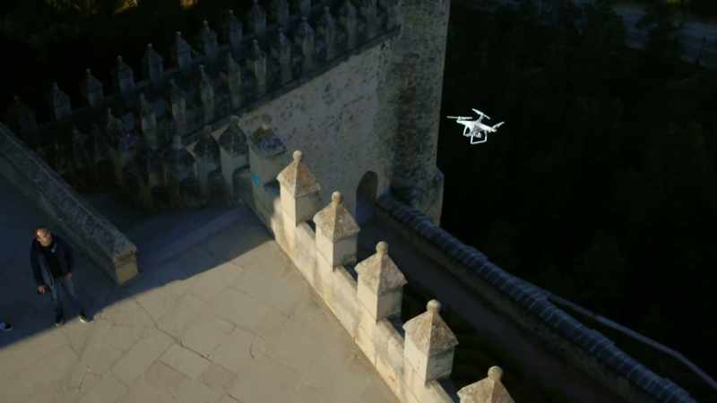 NARRATOR: Modern drones reveal the true scale