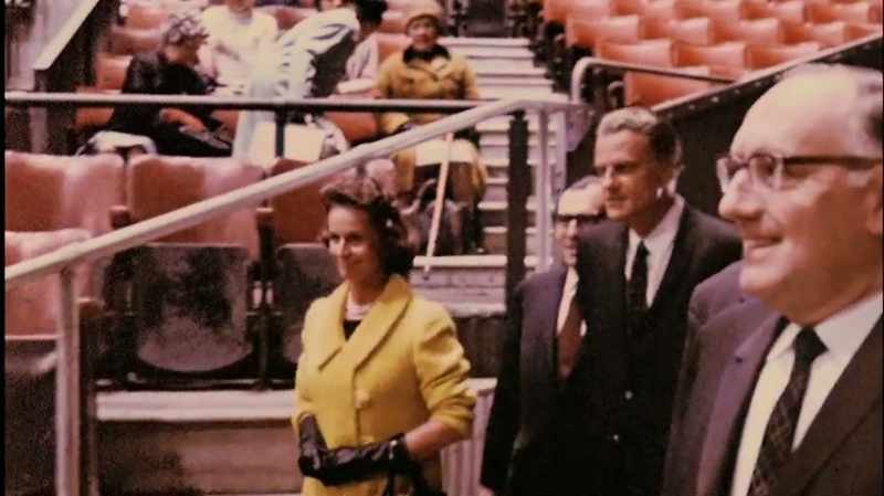 [narrator] Not only was Billy Graham willing to go anywhere